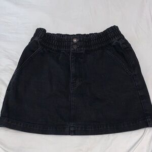 Forever 21 Black Denim Skirt